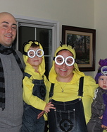 Minions Family Homemade Costume