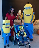 Minions Family Homemade Costume