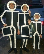 Minivan Stick Figure Family Costume