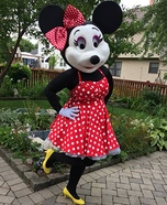 Minnie Mouse Homemade Costume