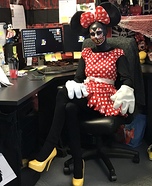 Minnie Mouse Homemade Costume