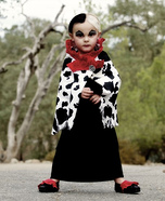 Miss Cruella Deville Homemade Costume