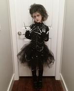 Miss Edward Scissor Hands Homemade Costume