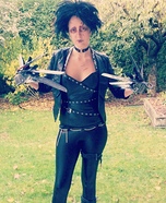 Miss Scissor Hands Homemade Costume