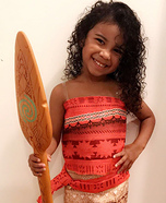 Moana Homemade Costume