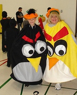 Homemade Angry Birds Costumes