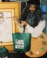 Mona Lisa Paint by Numbers Homemade Costume