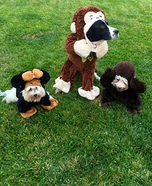 Monkeys Homemade Costume