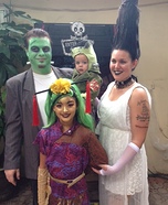 Monster Family Homemade Costume