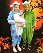 Monsters Inc. Movie Family Costume