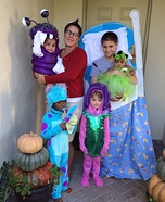 DIY Monsters Inc. Family Costume