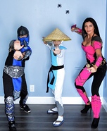 Mortal Kombat Family Homemade Costume