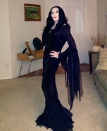 Morticia Homemade Costume