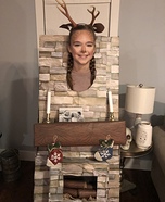Mounted Deer Homemade Costume