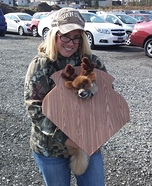 Mounted Deer Trophy Homemade Costume