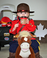 Mountie Homemade Costume