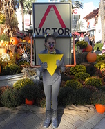 Mouse caught in a Trap Homemade Costume