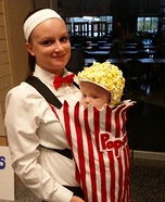 Movie Theatre Popcorn Homemade Costume