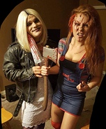 Mr. and Mrs. Chucky Homemade Costume