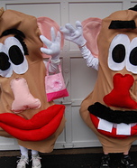Mr. and Mrs. Potato Head Costumes