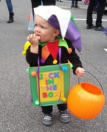 Mr. Jack in the Box Baby Homemade Costume