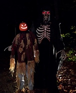 Mr & Mrs Creepy Homemade Costume