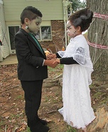 Mr. & Mrs. Frankenstein Homemade Costume