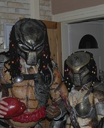 Mr & Mrs Predator Homemade Costume