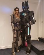 Mr & Mrs Robot Homemade Costume