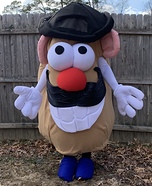 Mr. Potato Head Homemade Costume
