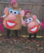Mrs. Potato Head Homemade Costume