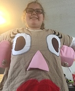 Mrs.Potato Head Homemade Costume
