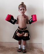 Muay Thai Boxer Homemade Costume