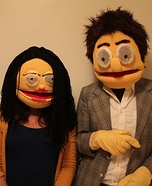 Muppet Couple Homemade Costume