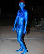 Homemade Mystique Costume