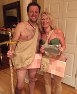 Naked and Afraid Homemade Costume