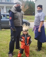 Naruto Team 7 Members Homemade Costume
