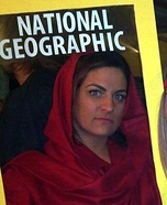 National Geographic Afghan Girl Cover Homemade Costume