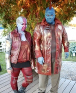 Nebula and Yondu Homemade Costume