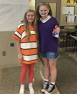 Nemo & Darla Homemade Costume
