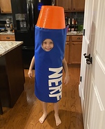 Nerf Bullet Homemade Costume