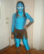 Homemade Neytiri Costume
