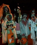 Night of the Living Dead Family Costume