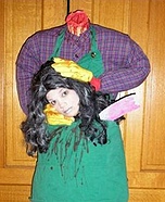 Illusion costume ideas - DIY Headless Girl Halloween Costume