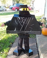 Ninja Lego Man Homemade Costume