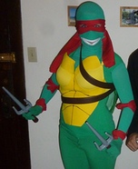 Ninja Turtle Raphael Homemade Costume