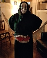 No Face Homemade Costume