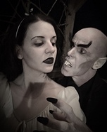 Nosferatu and Victim Homemade Costume