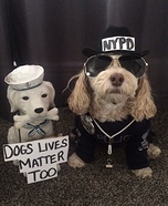 Officer Charlie in charge Homemade Costume