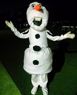 DIY Olaf Costume